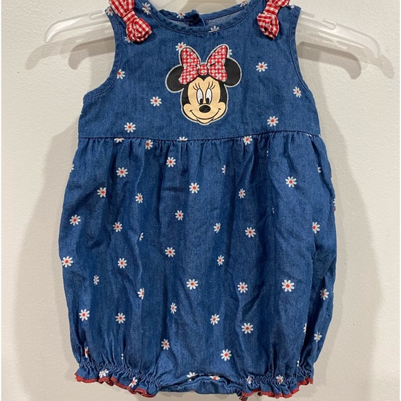 Disney | One Pieces | Disney Baby Romper With Frills | Poshmark